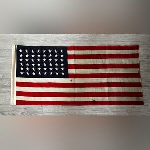 Vintage American Flag 48 Stars- pre 1960